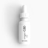 CBD Oil white bottle and cap natural